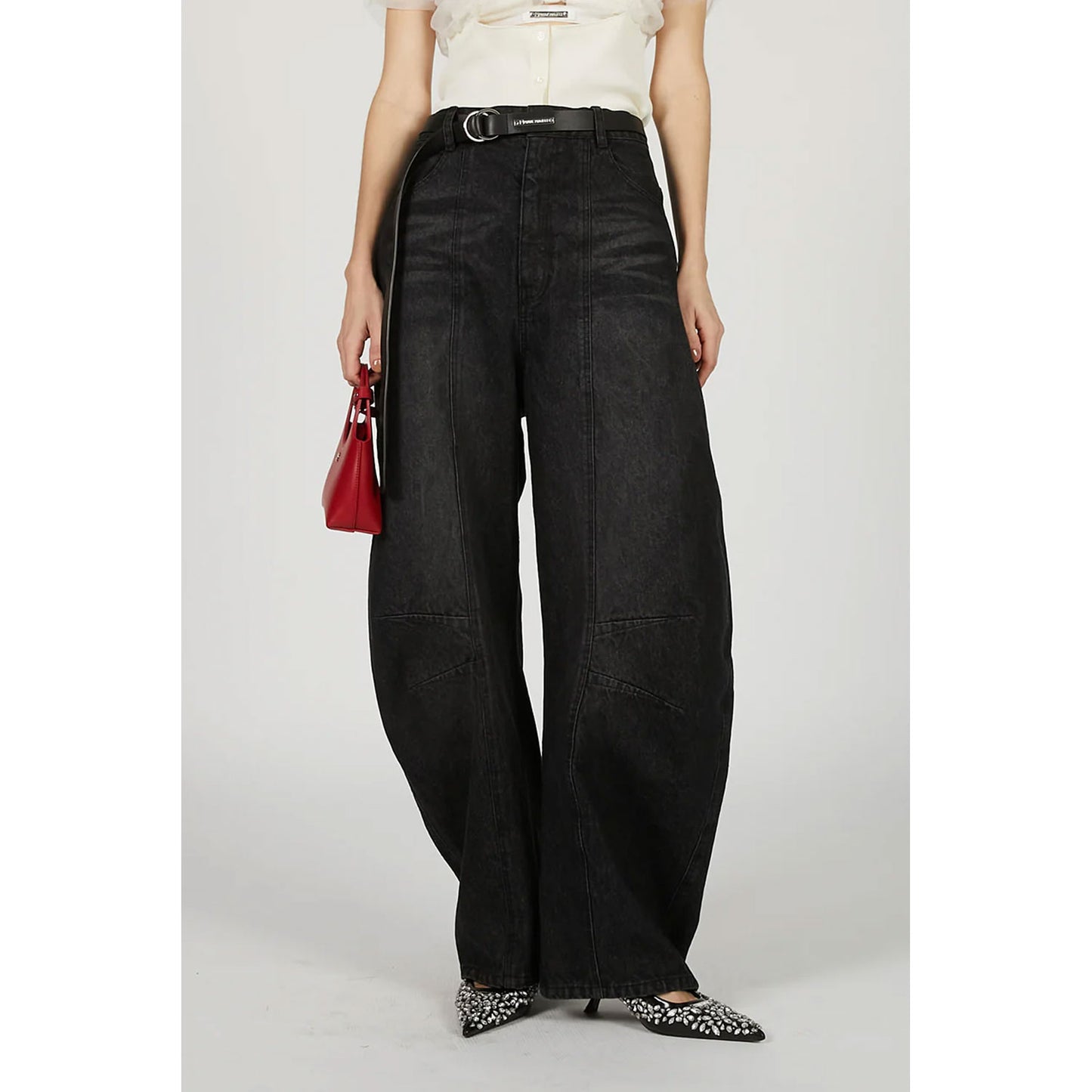 
                  
                    Curve Cocoon Denim-BLACK-
                  
                