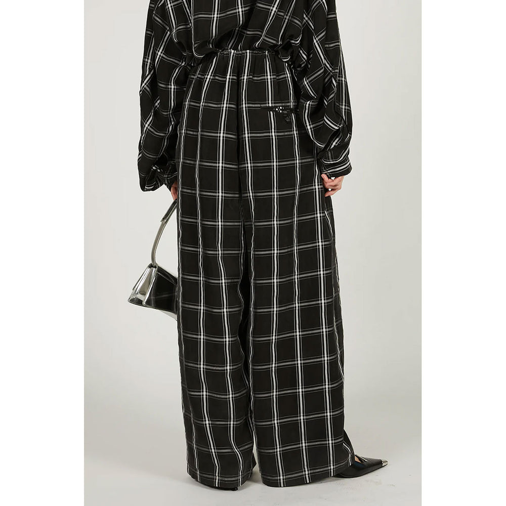 
                  
                    Satin Gathered Balloon Pants-MLTI-
                  
                