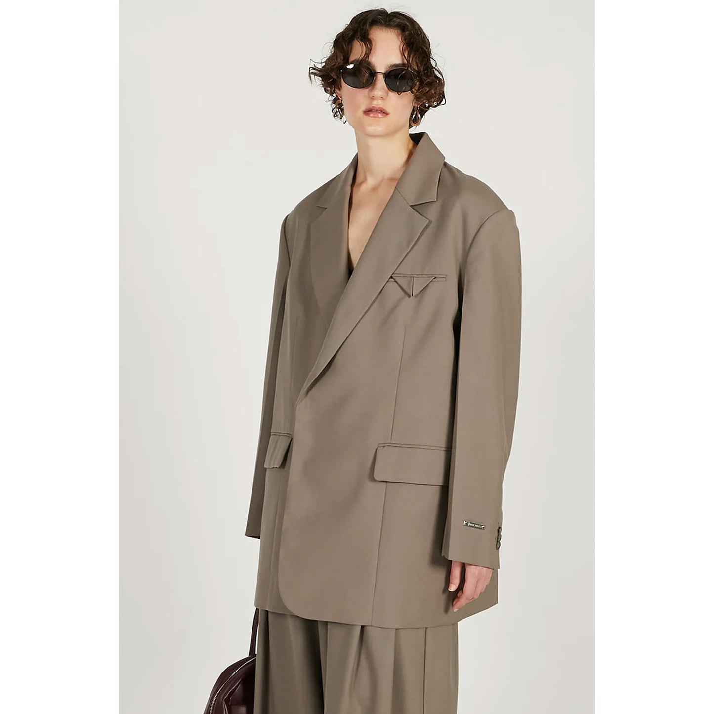 
                  
                    High Twist Wool Jacket-G.BGE-
                  
                