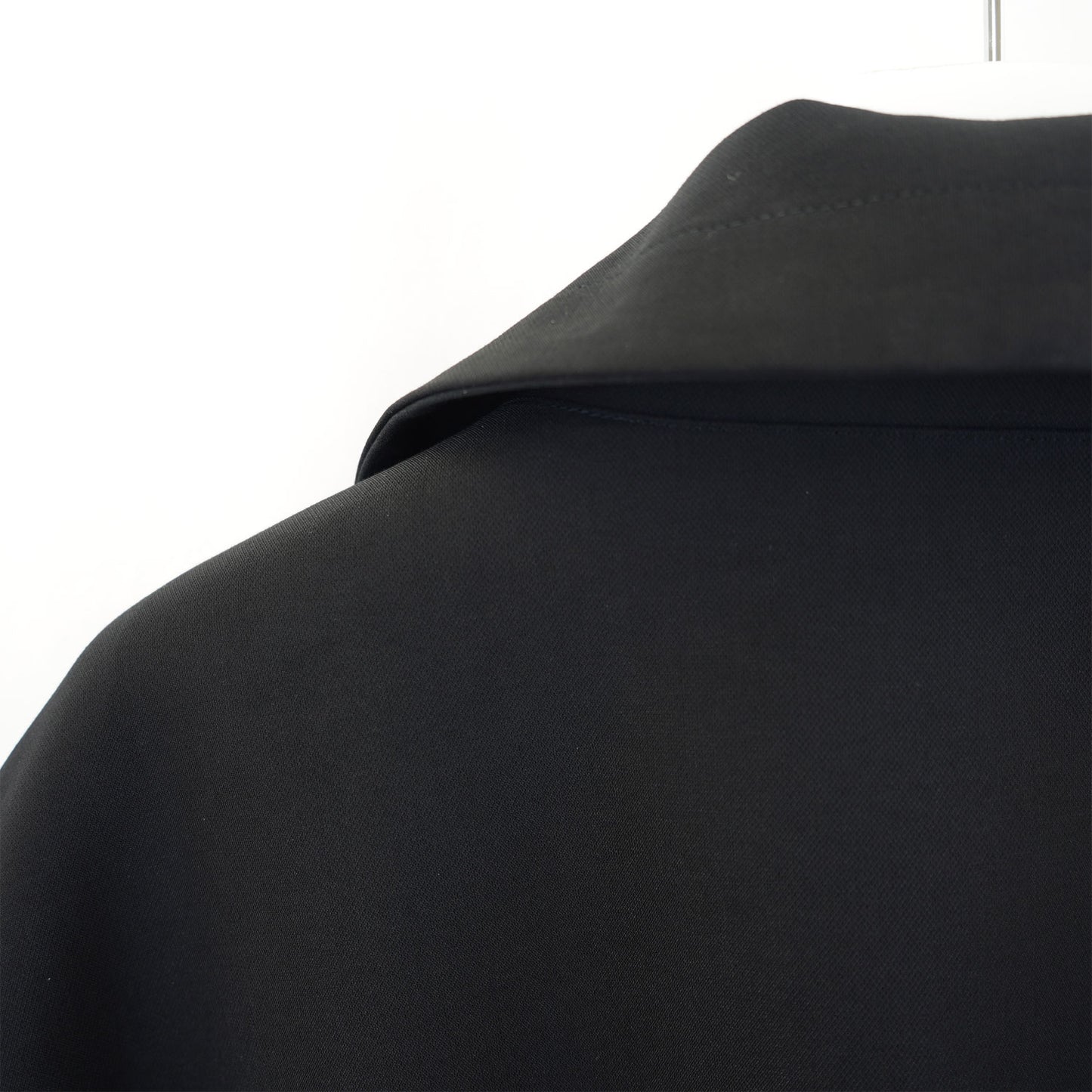 
                  
                    Volume-Tucked Form Blouson-BLACK-
                  
                