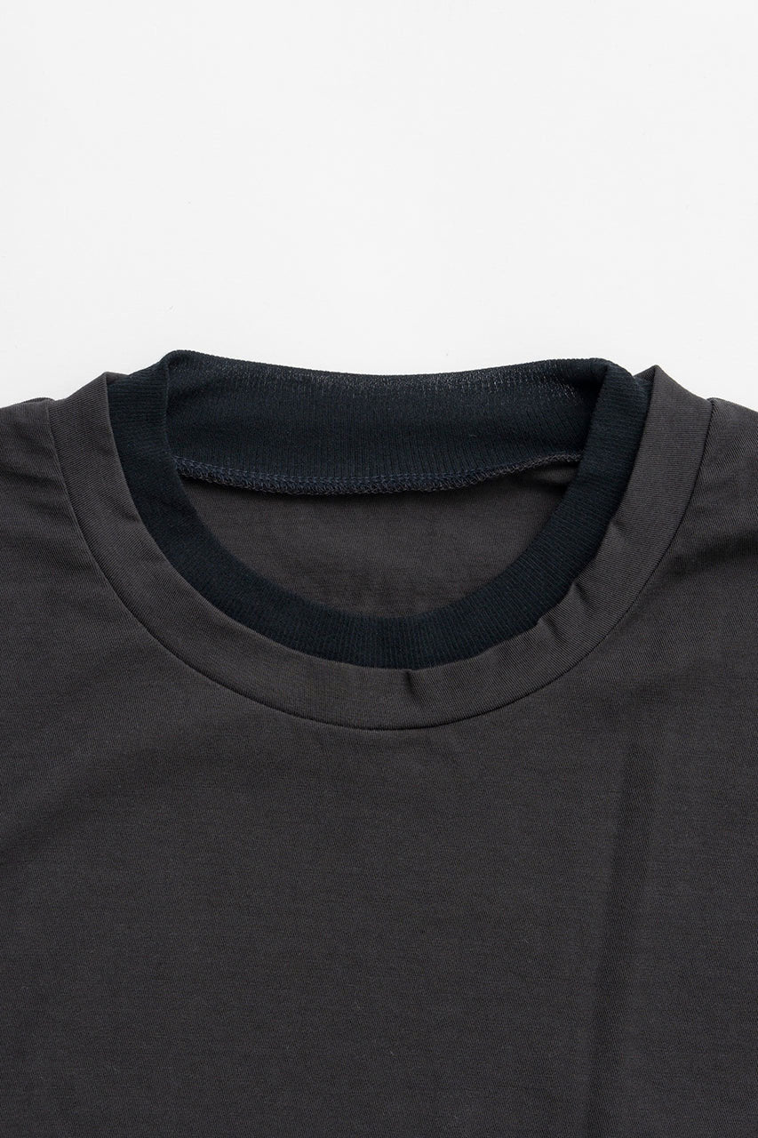 
                  
                    Asymmetrical Hem Lace Top-C.GRAY-
                  
                