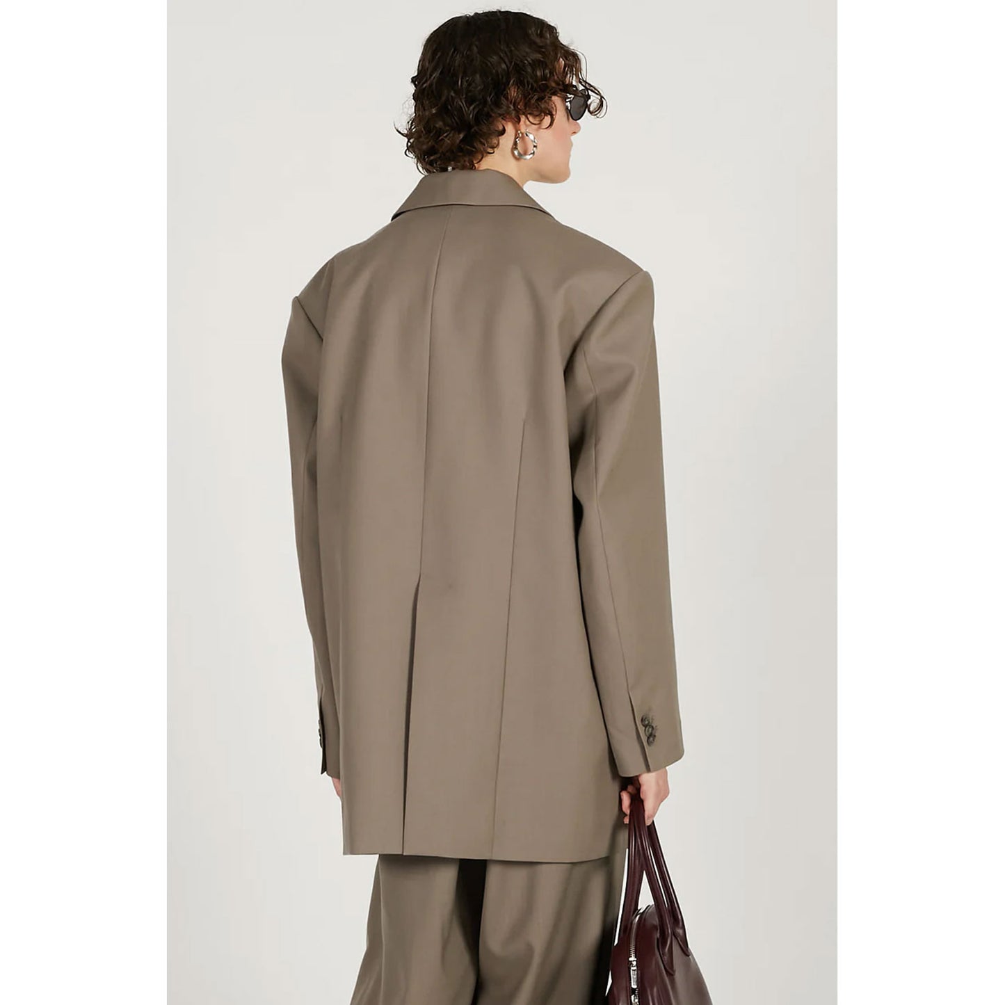 
                  
                    High Twist Wool Jacket-G.BGE-
                  
                