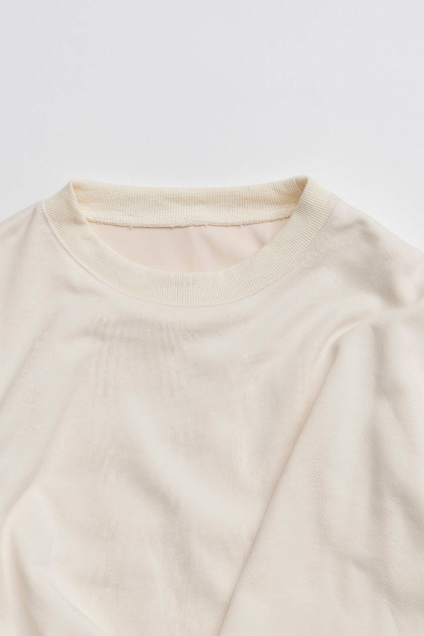 
                  
                    Twisted Belted Sweatshirt-IVORY-
                  
                