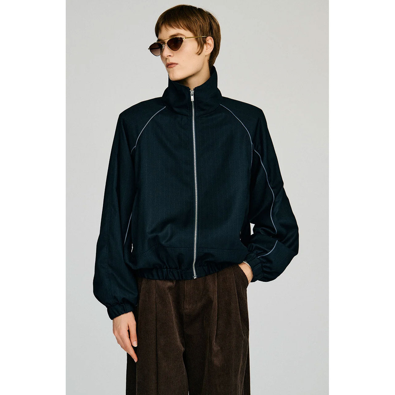 
                  
                    Worsted Track Jacket
                  
                