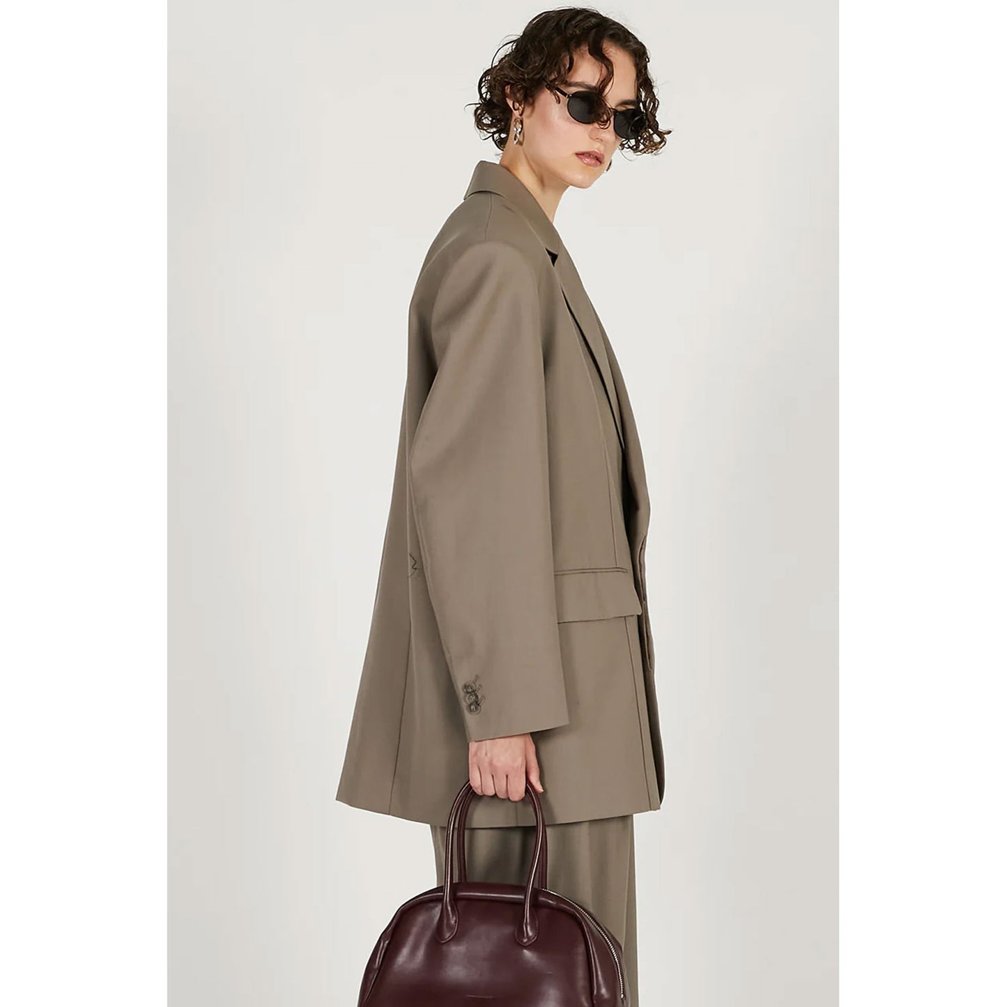 
                  
                    High Twist Wool Jacket-G.BGE-
                  
                