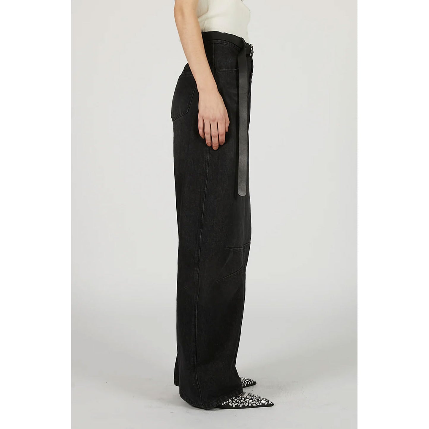 
                  
                    Curve Cocoon Denim-BLACK-
                  
                