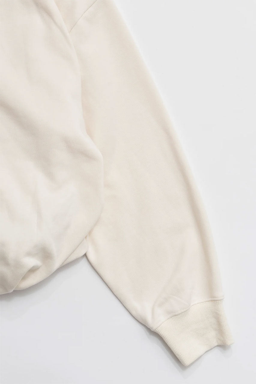 
                  
                    Twisted Belted Sweatshirt-IVORY-
                  
                