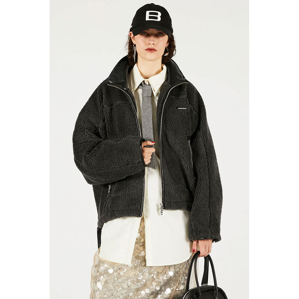 
                  
                    Fleece Jacket-C.GRAY-
                  
                