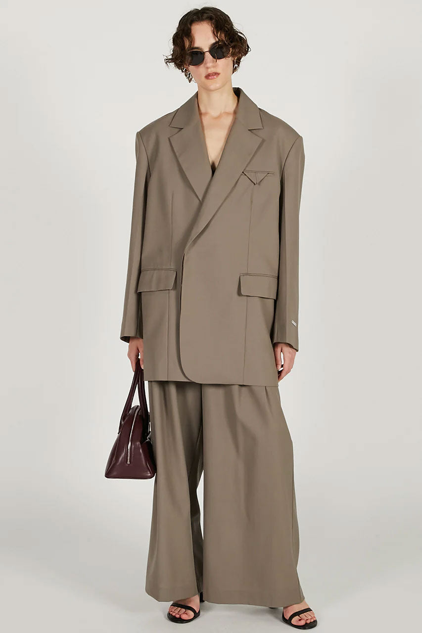 
                  
                    Double-Waist Slacks-BLACK-
                  
                