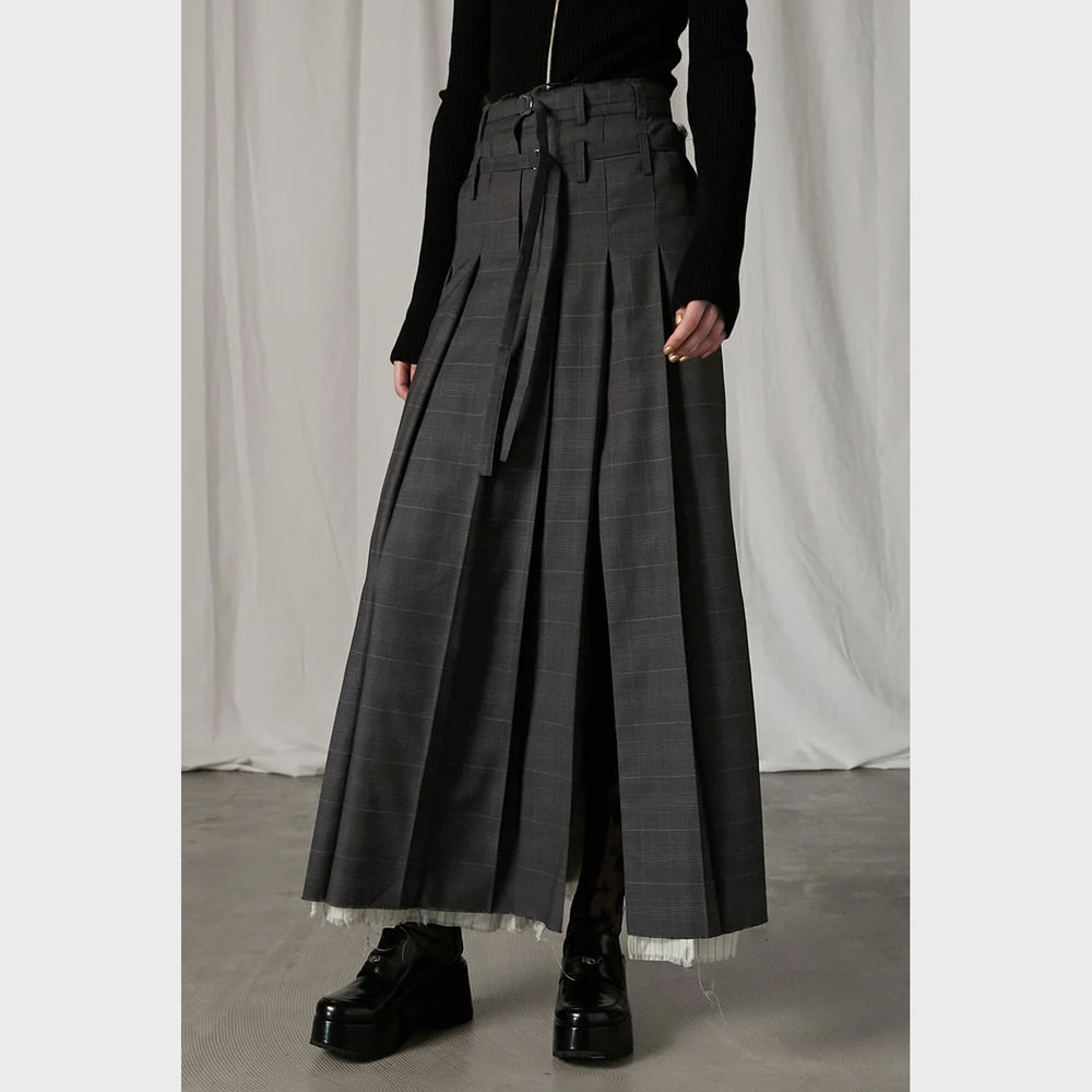 
                  
                    Front Pleats Skirt
                  
                