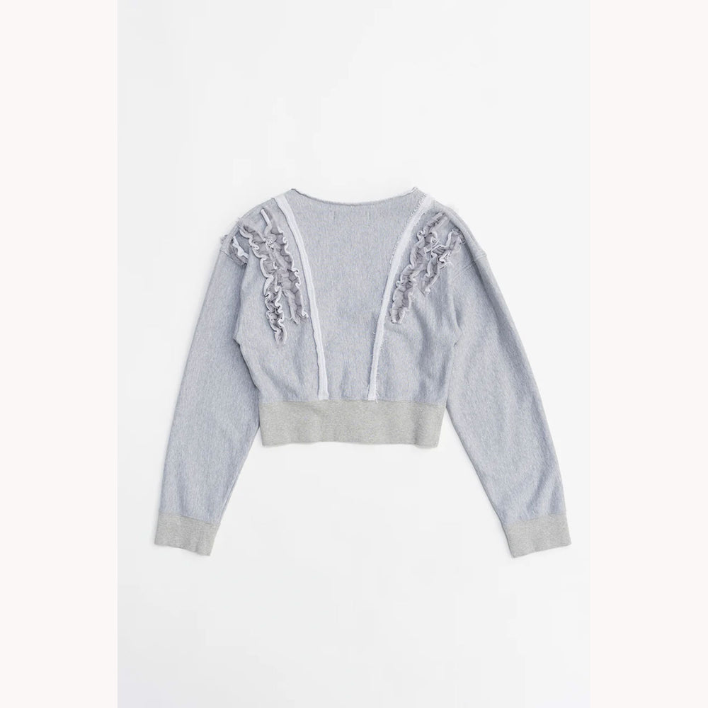 
                  
                    Frills Sweatshirt Cardigan
                  
                