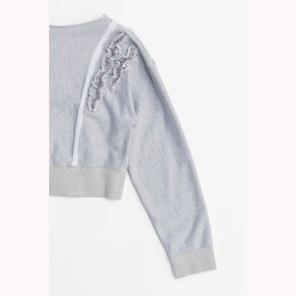 
                  
                    Frills Sweatshirt Cardigan
                  
                