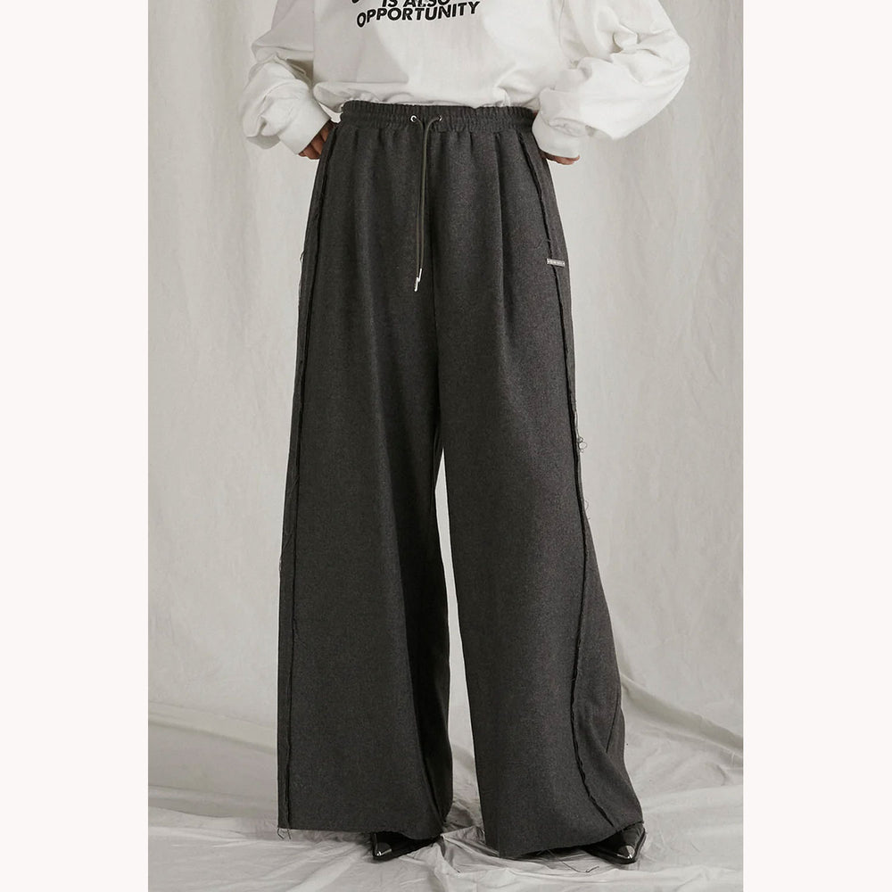 
                  
                    Woolly Easy Volume Pants-L.GRAY-
                  
                