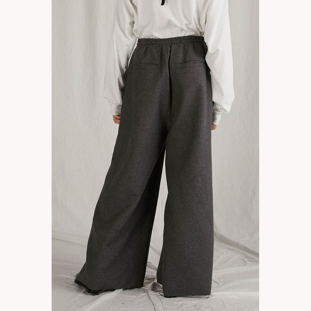 
                  
                    Woolly Easy Volume Pants-L.GRAY-
                  
                