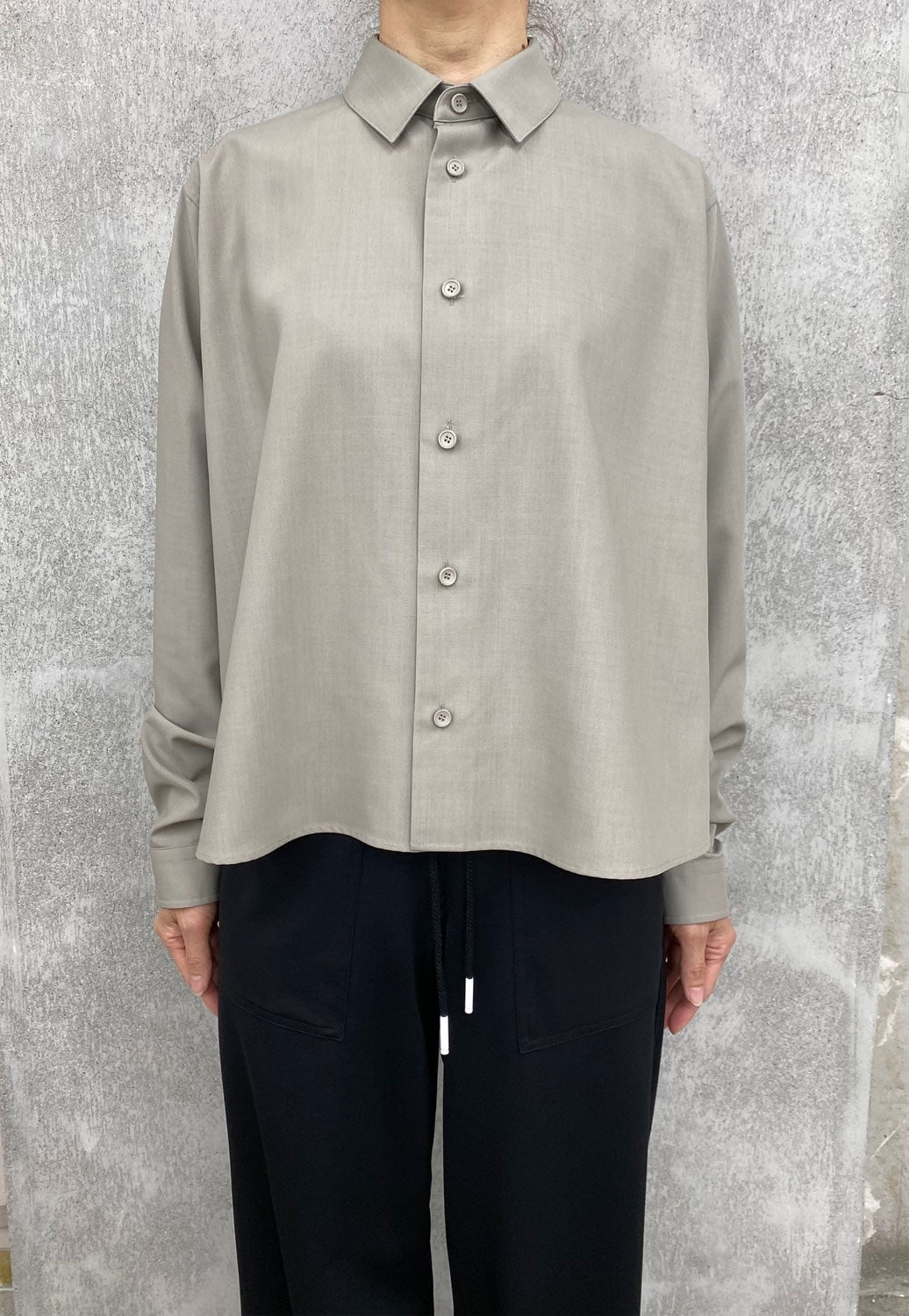 
                  
                    RERACS PE SUPER LIGHT SPUN REGULAR COLLAR A-LINE SHIRT -DARK NAVY-
                  
                