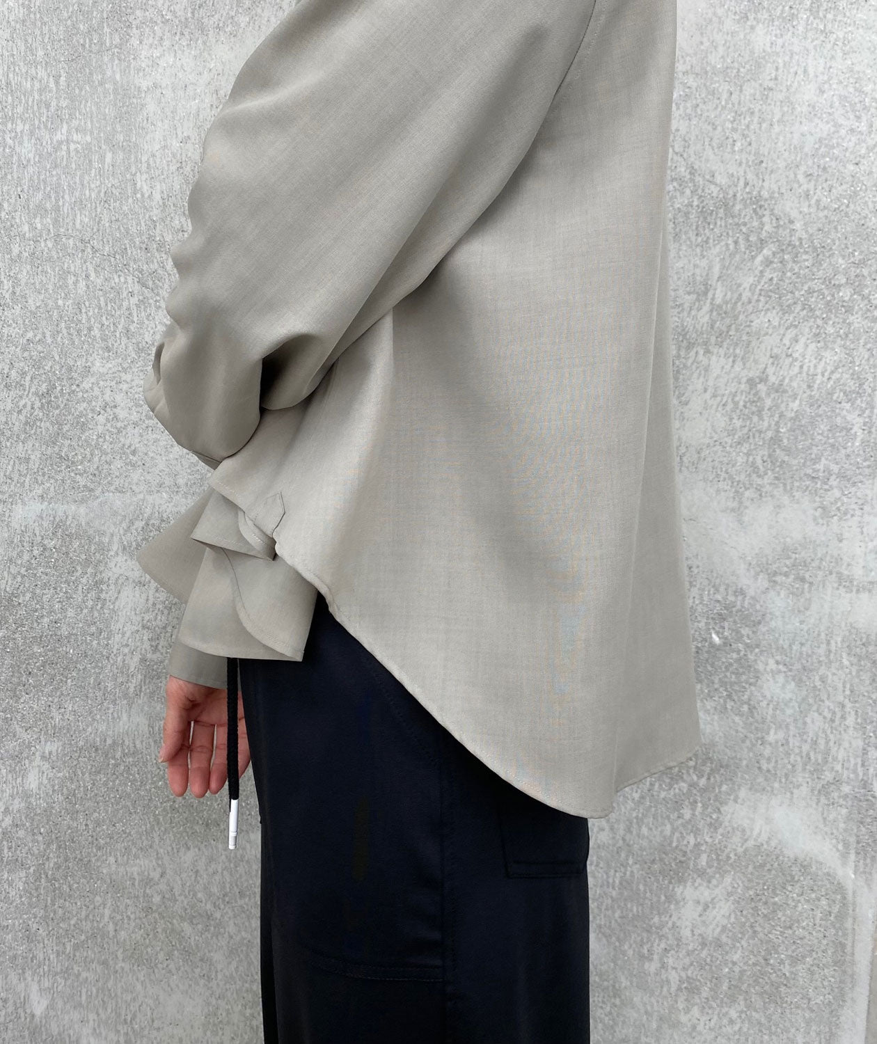 
                  
                    RERACS PE SUPER LIGHT SPUN REGULAR COLLAR A-LINE SHIRT -SAND STONE-
                  
                