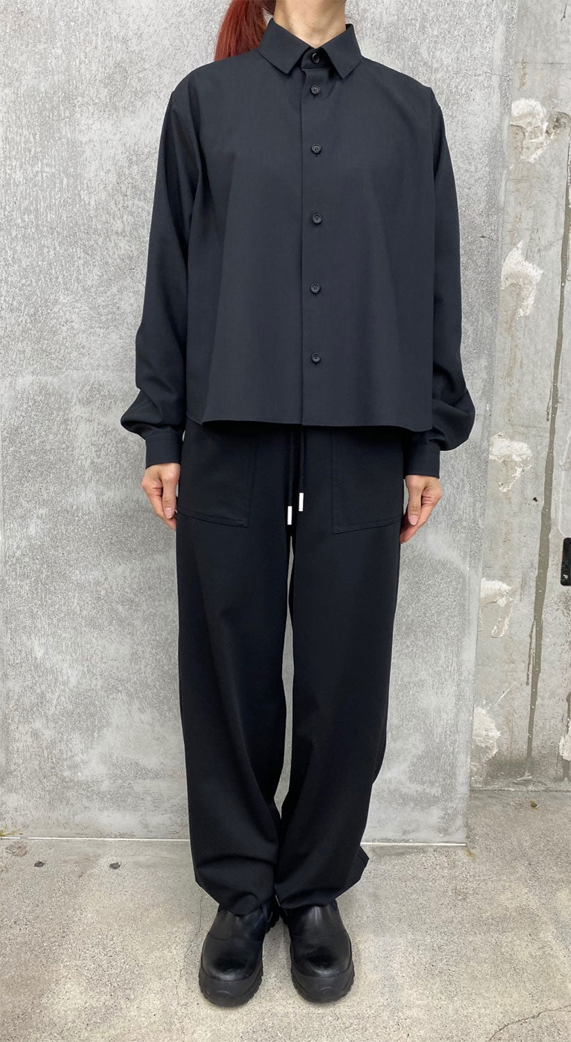 
                  
                    RERACS PE SUPER LIGHT SPUN REGULAR COLLAR A-LINE SHIRT -DARK NAVY-
                  
                