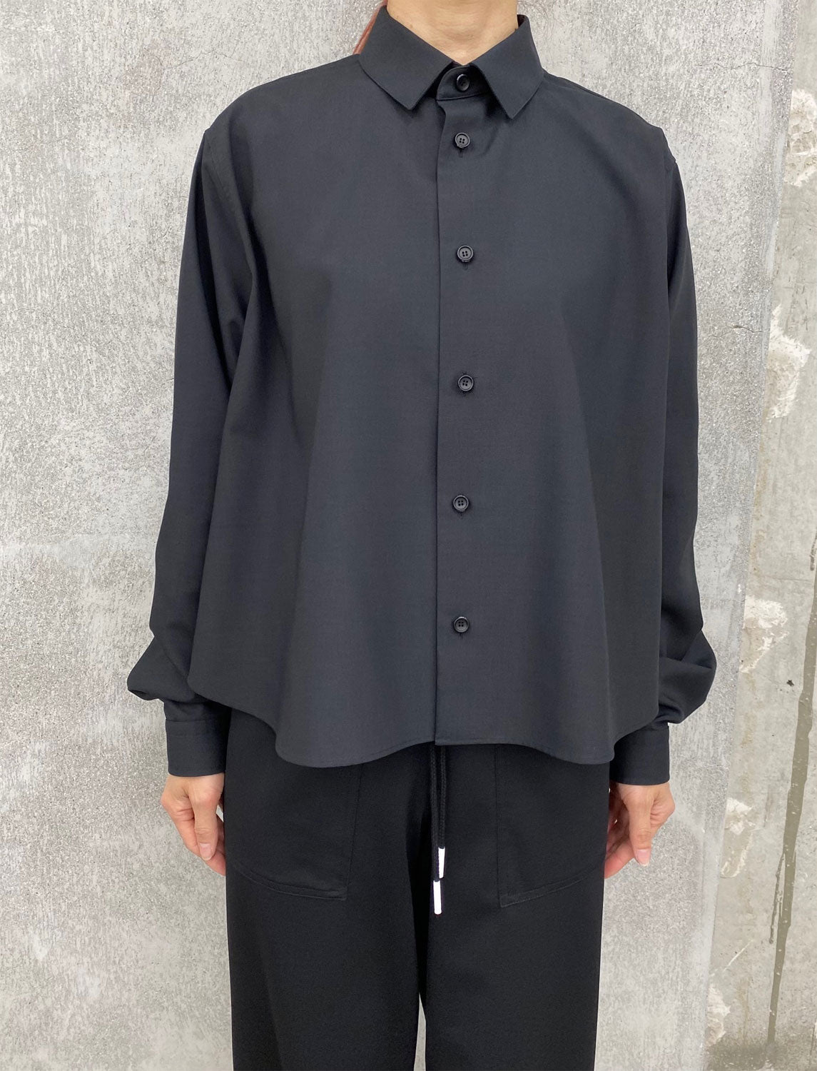
                  
                    RERACS PE SUPER LIGHT SPUN REGULAR COLLAR A-LINE SHIRT -DARK NAVY-
                  
                