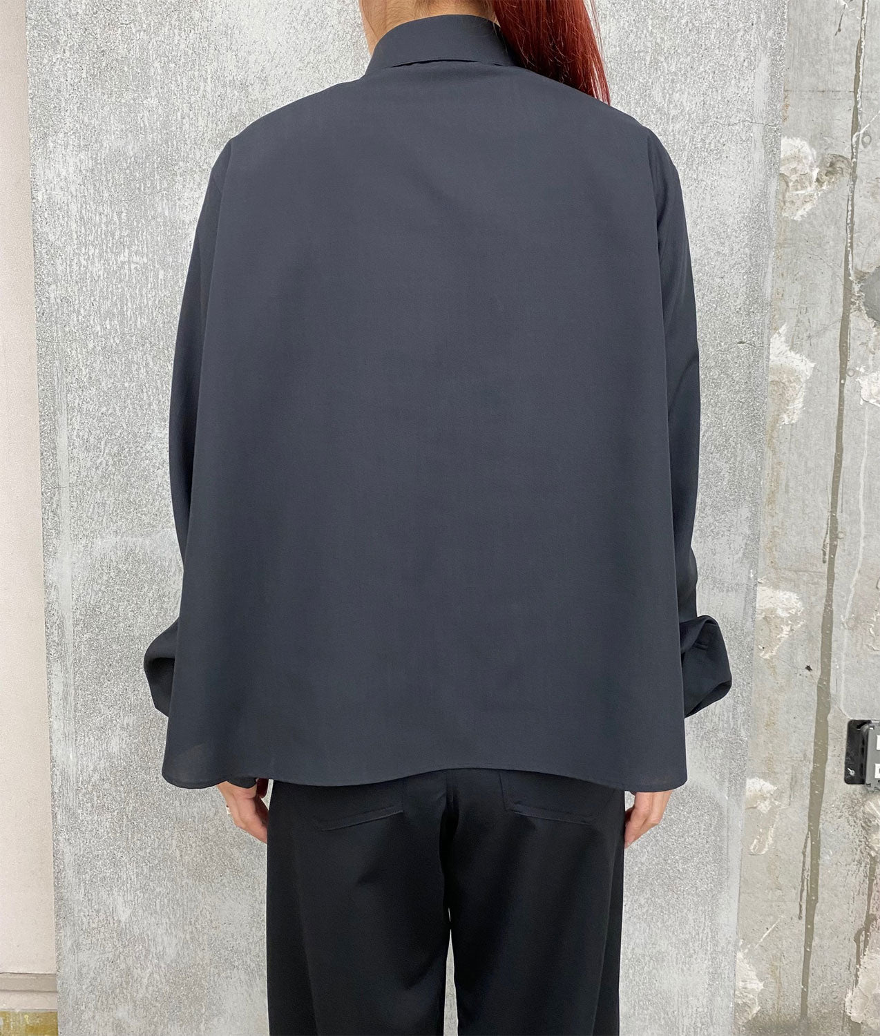
                  
                    RERACS PE SUPER LIGHT SPUN REGULAR COLLAR A-LINE SHIRT -DARK NAVY-
                  
                
