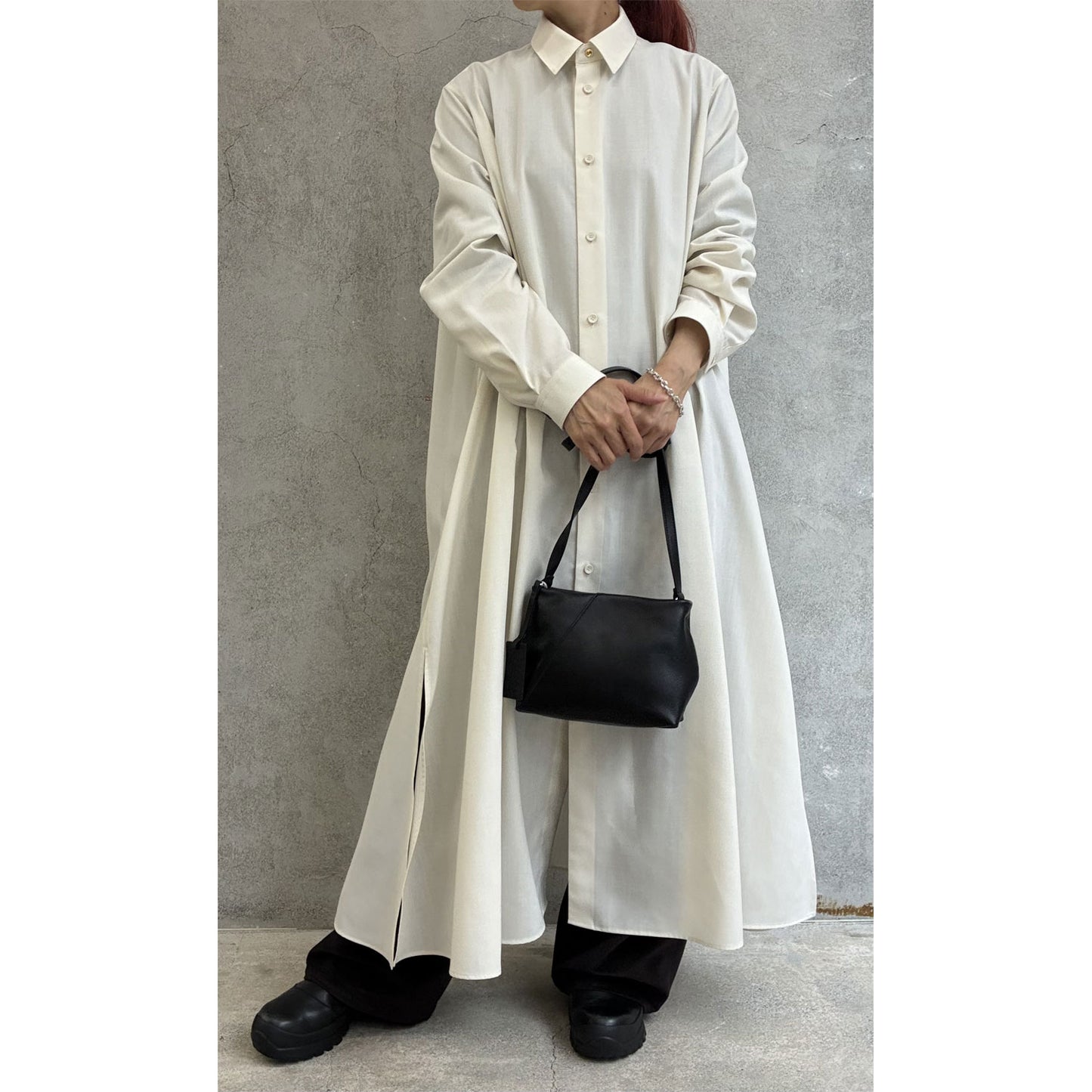 
                  
                    RERACS REGULAR COLLAR A-LINE DRESS
                  
                
