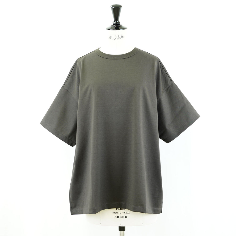 RERACS 60/3 COTTON SCF THE OVER SIZE T-SHIRT-GUNMETAL GRAY- – OBLIGE