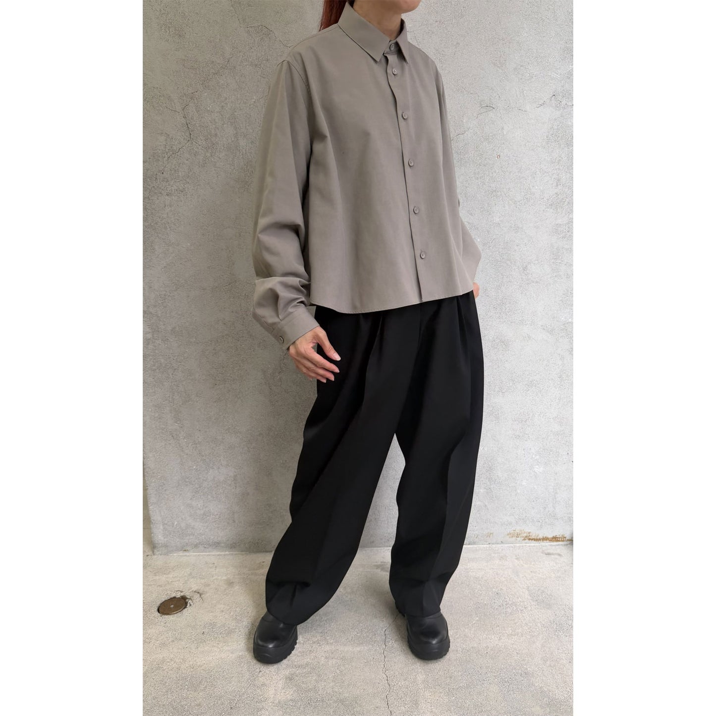 
                  
                    RERACS PE SUPER LIGHT SPUN REGULAR COLLAR A-LINE SHIRT
                  
                