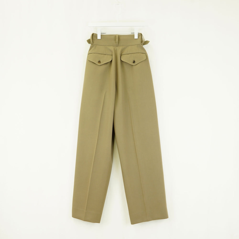 RERACS SUPER TWILL S+S THE GURKHA-TOP GRAY- – OBLIGE