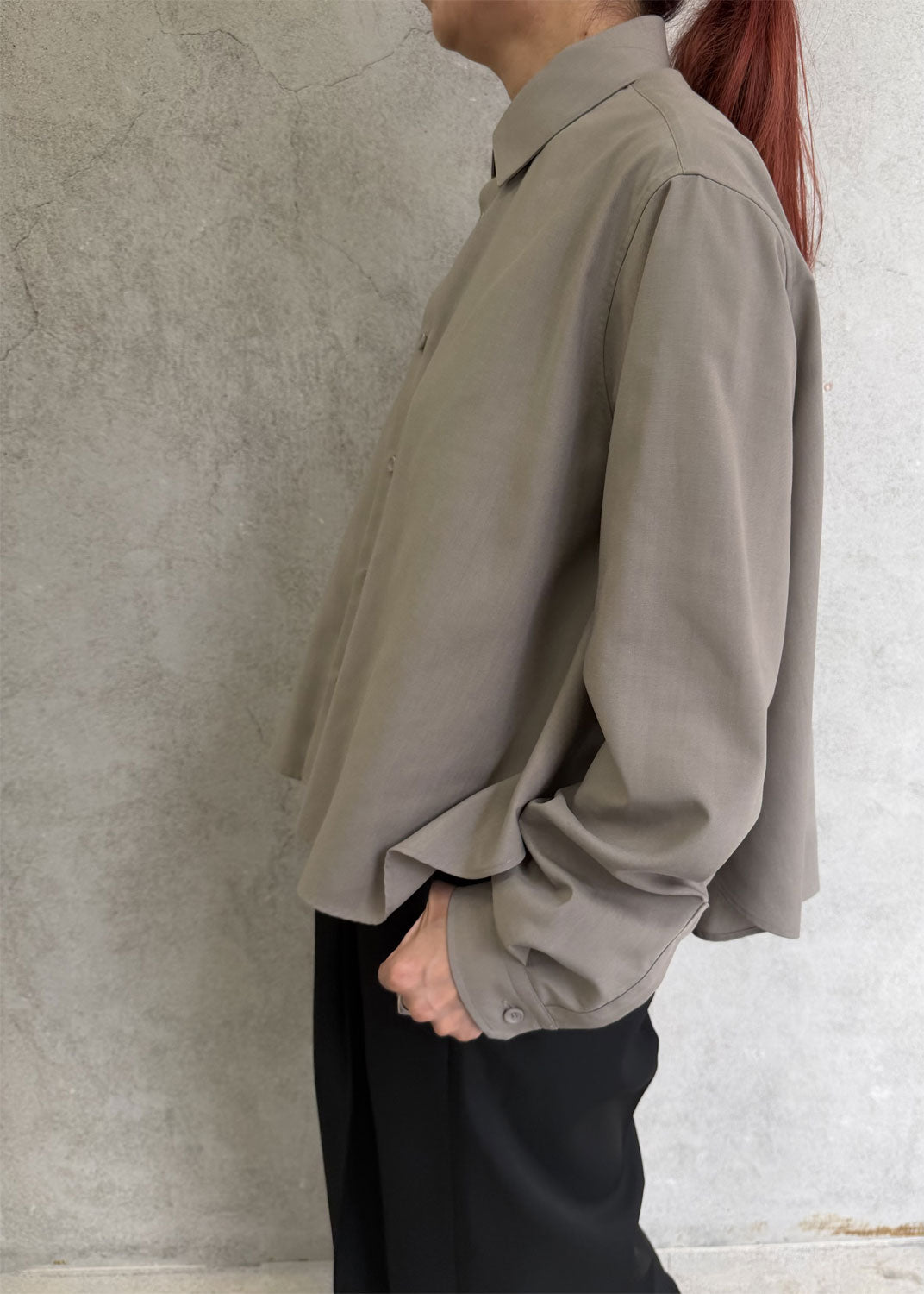
                  
                    RERACS PE SUPER LIGHT SPUN REGULAR COLLAR A-LINE SHIRT
                  
                