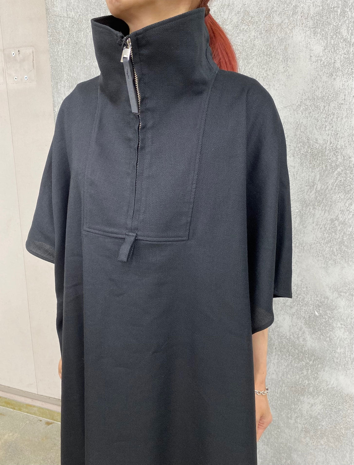 
                  
                    RERACS LINEN/SILK HOPSACK-BLACK-
                  
                