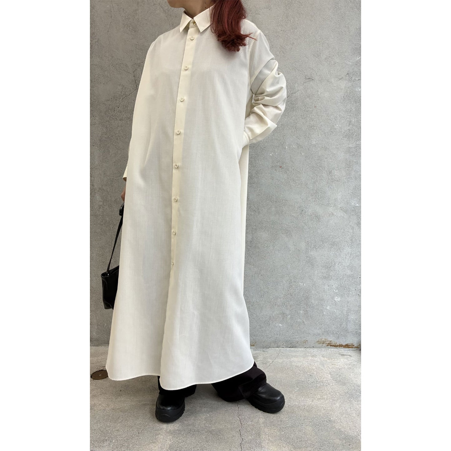 
                  
                    RERACS REGULAR COLLAR A-LINE DRESS
                  
                