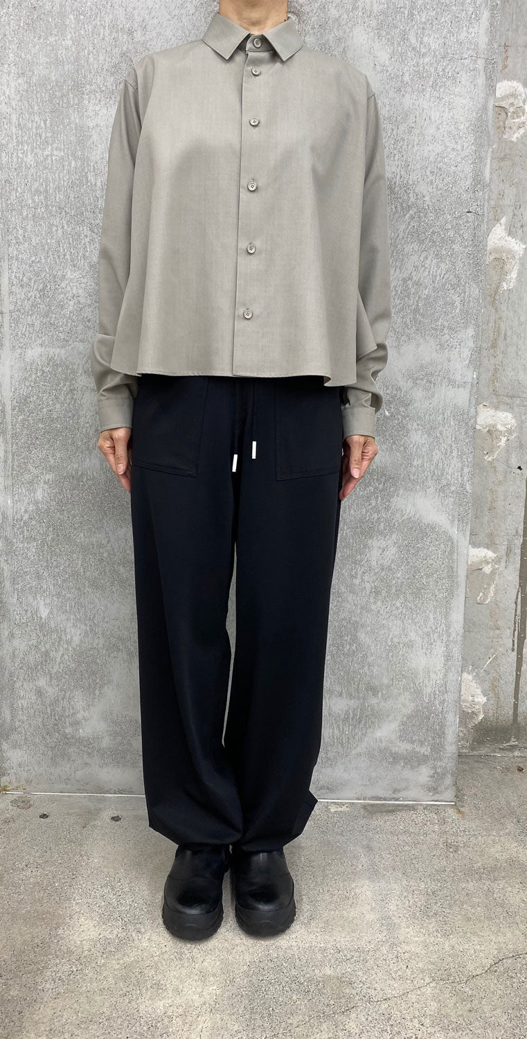 
                  
                    RERACS PE SUPER LIGHT SPUN REGULAR COLLAR A-LINE SHIRT -SAND STONE-
                  
                