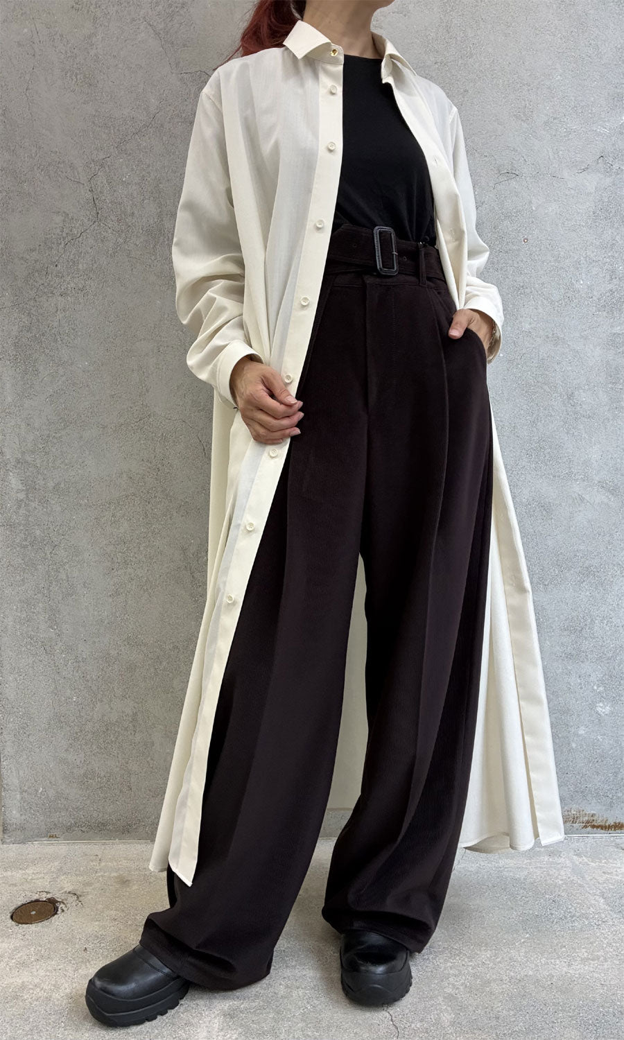 
                  
                    RERACS REGULAR COLLAR A-LINE DRESS
                  
                