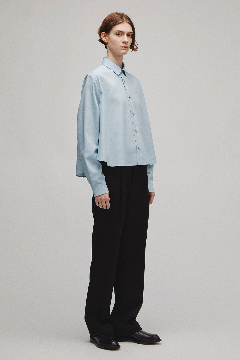 
                  
                    RERACS PE SUPER LIGHT SPUN REGULAR COLLAR A-LINE SHIRT
                  
                