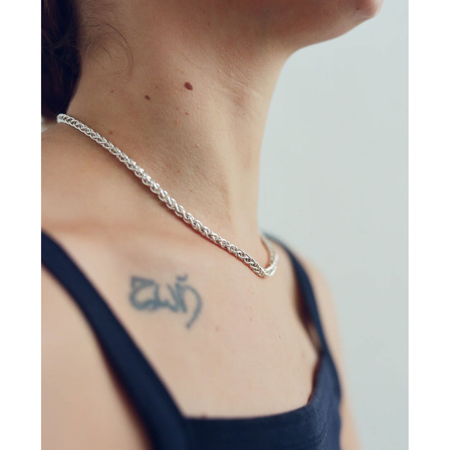 
                  
                    SPIGA NECKLACE-SILVER-
                  
                
