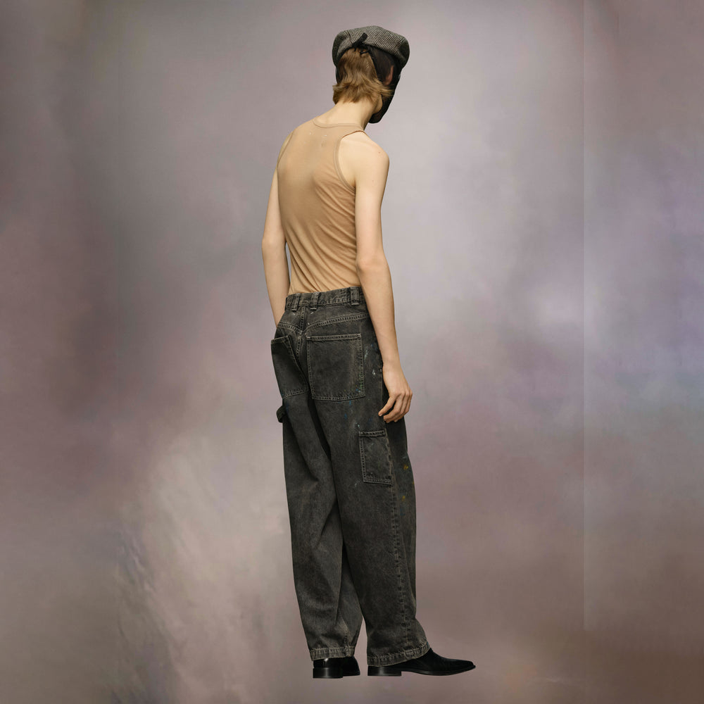【超極美品】Acne Studiosサイズ44 margiela マルジェラ BLACK PAINTED JEANS – OBLIGE