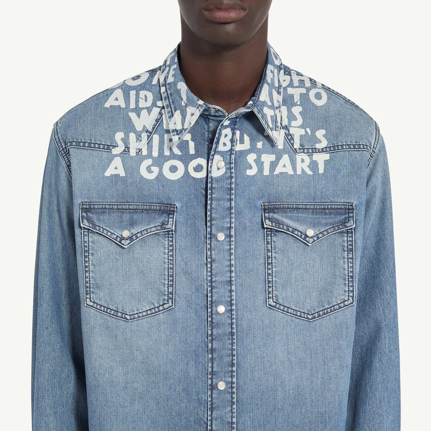 
                  
                    DENIM SIDA SHIRT
                  
                