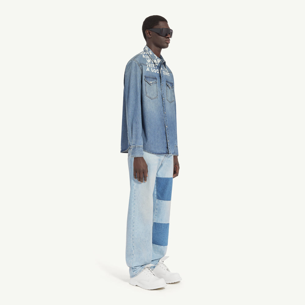 
                  
                    DENIM SIDA SHIRT
                  
                