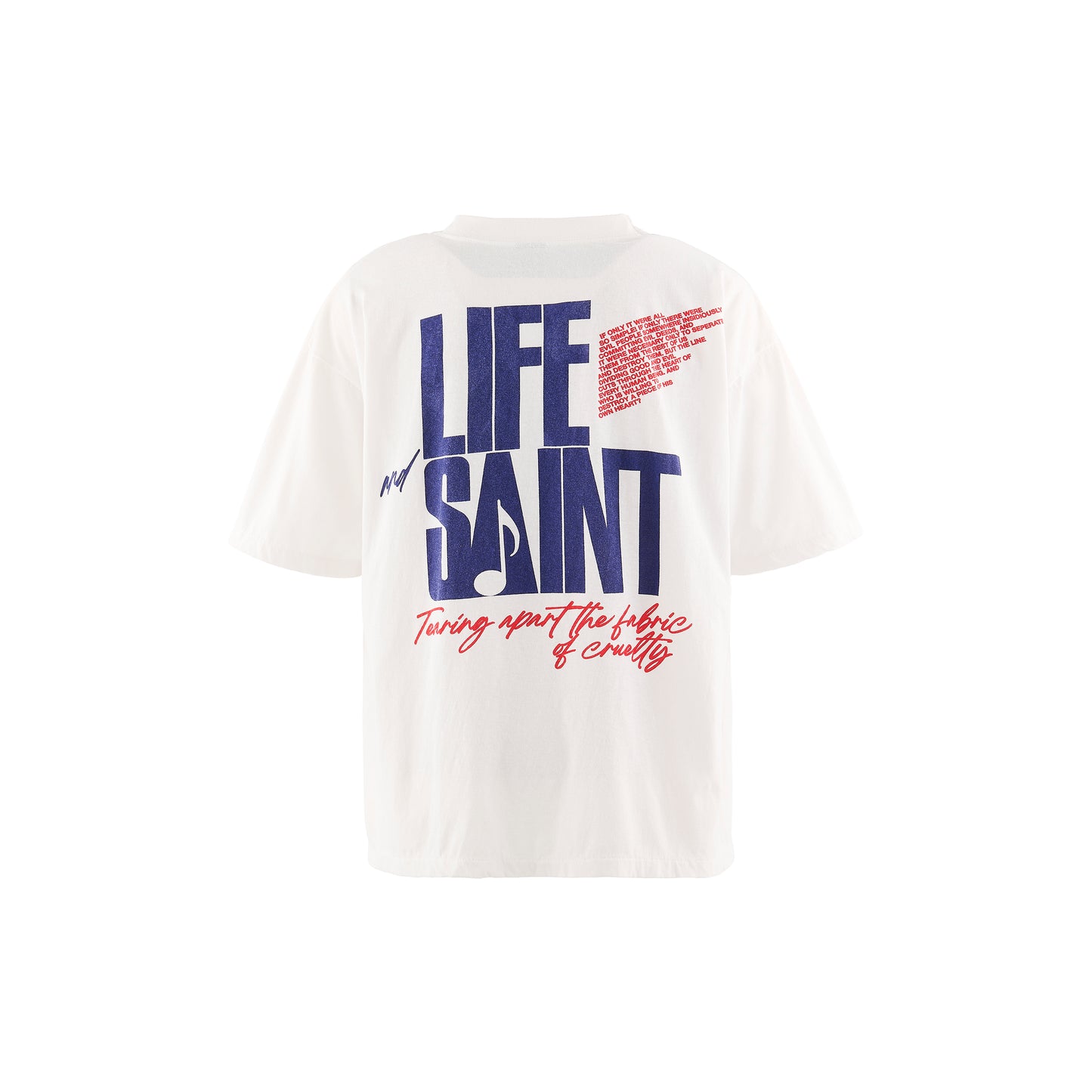 
                  
                    SS T-SHIRT LIFE OF A SAINT
                  
                