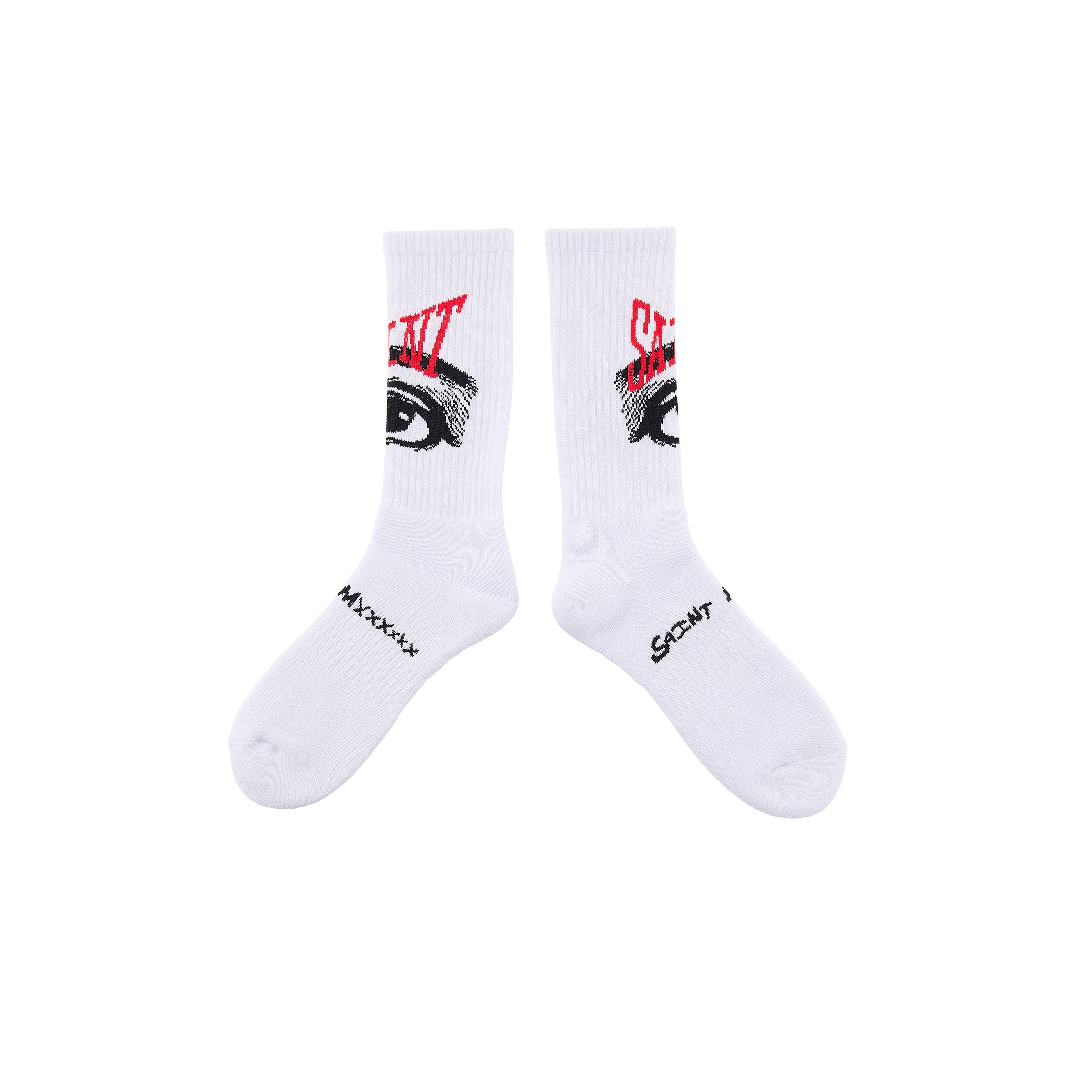 レッグウェア SAINT MICHAEL SOCKS EYES / TIE DYE BLACK セントマイケル SAINT Mxxxxxx Eye Socks （Tie Dye Black