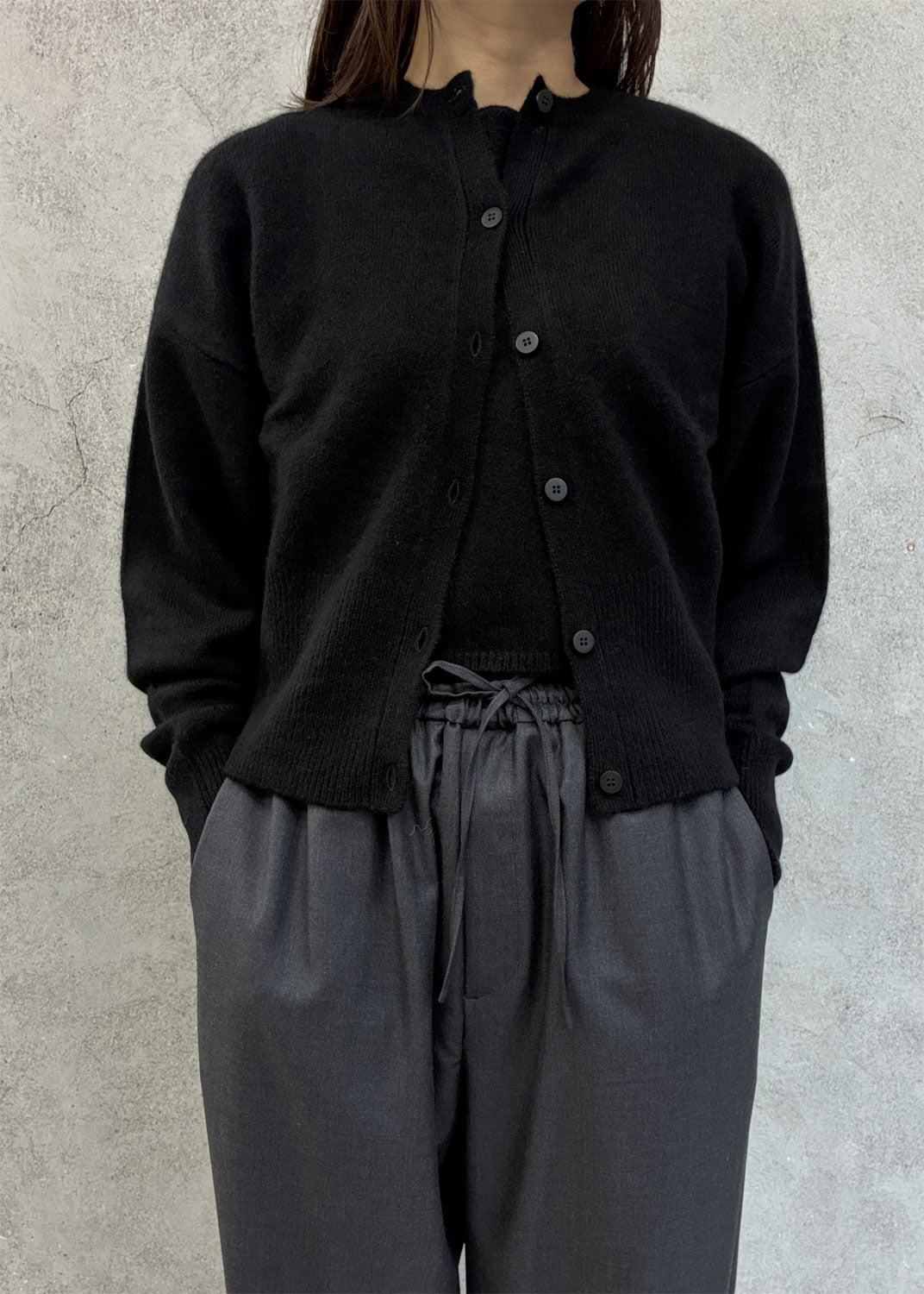 
                  
                    LAYERED CARDIGAN
                  
                