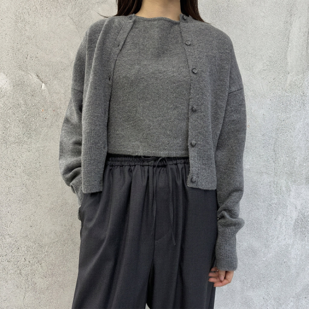 
                  
                    LAYERED CARDIGAN
                  
                