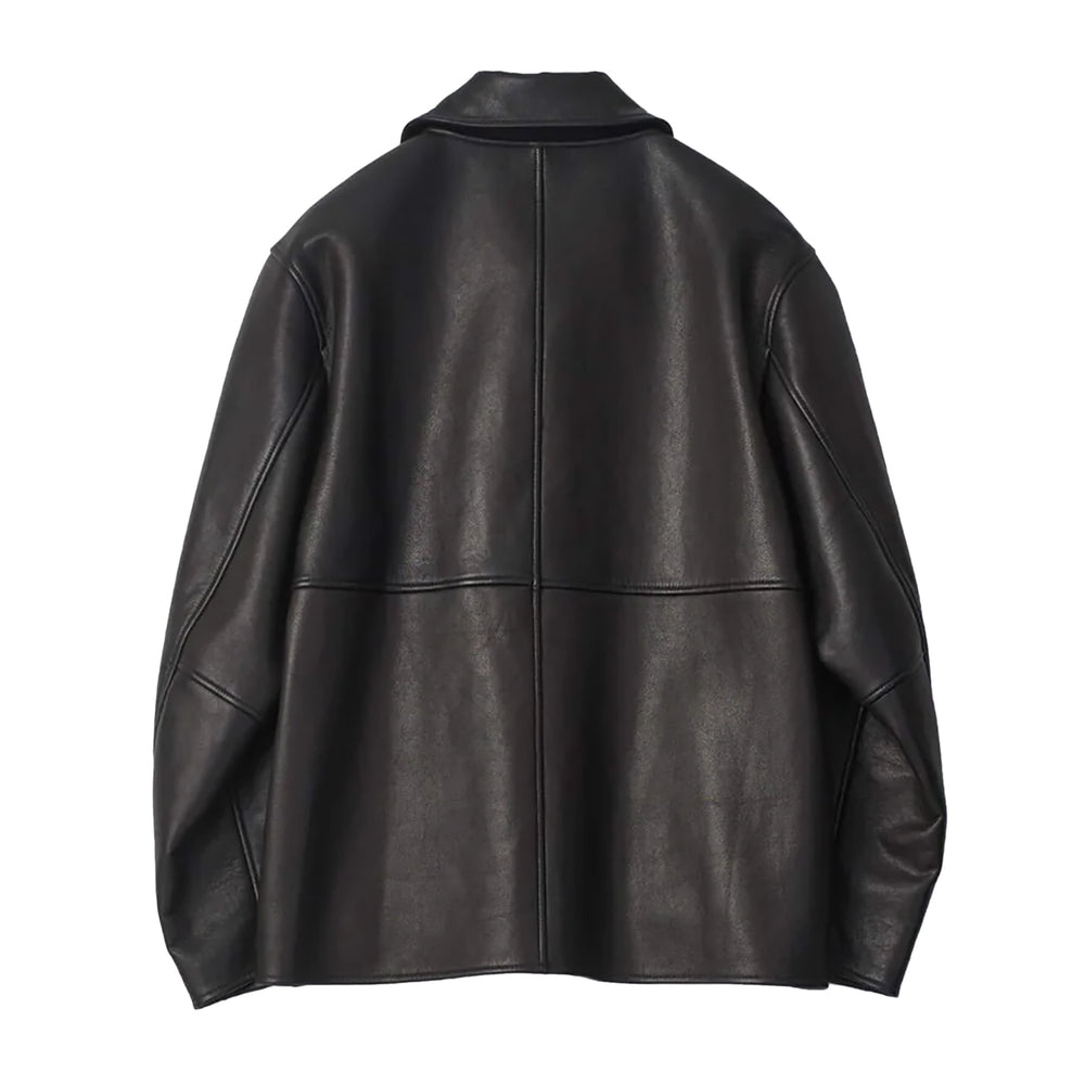 
                  
                    BONDED LEATHER SHORT JACKET
                  
                