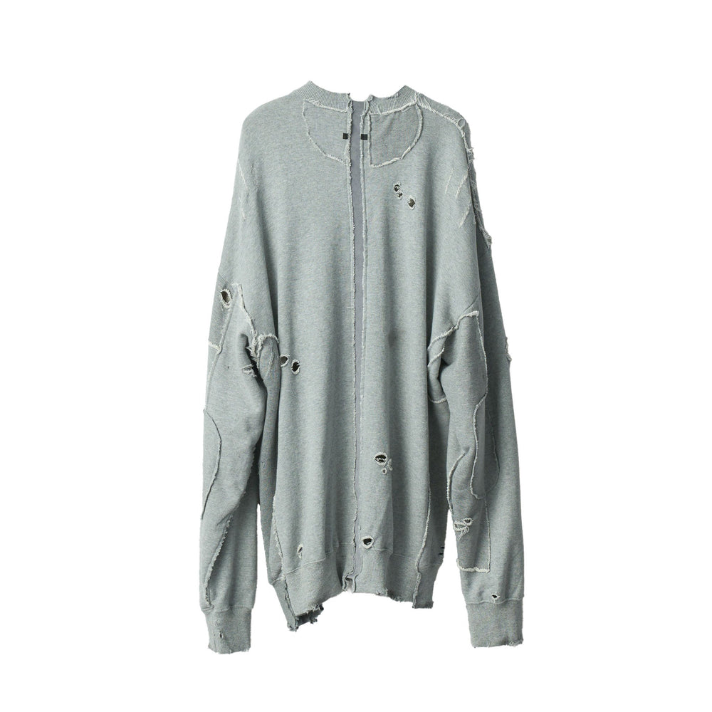 OVERSIZED RECONSTRUCTION SWEAT LS – OBLIGE