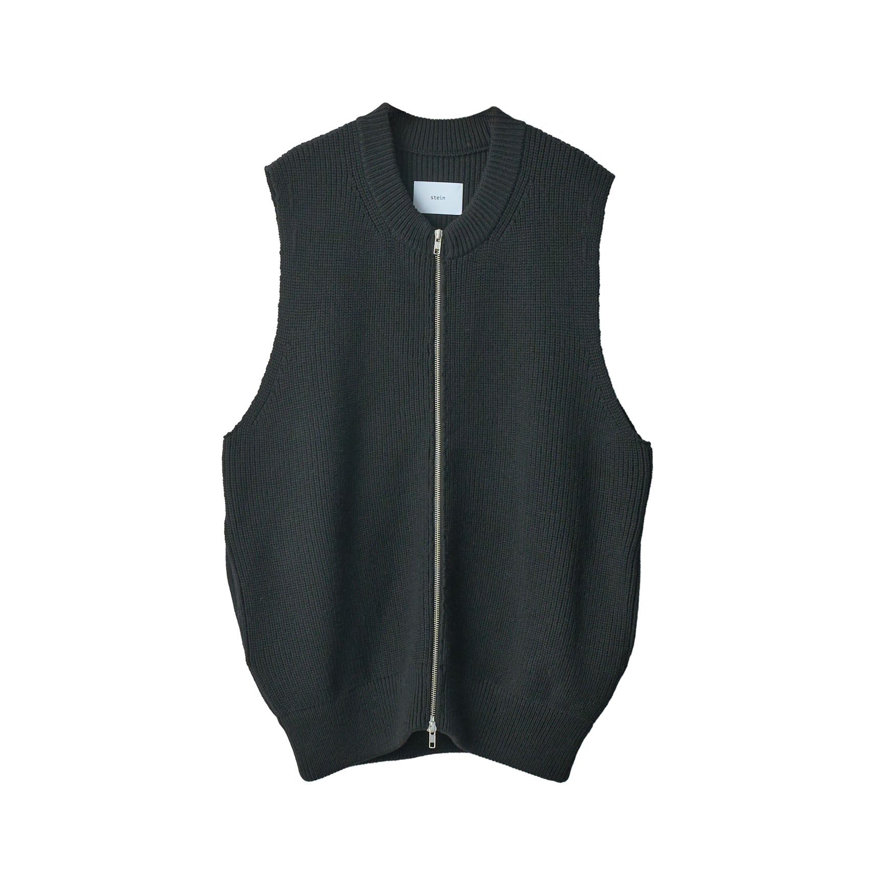 トップス stein DRIVERS KNIT VEST 23aw stein / OVERSIZED DRIVERS KNIT ZIP VEST 