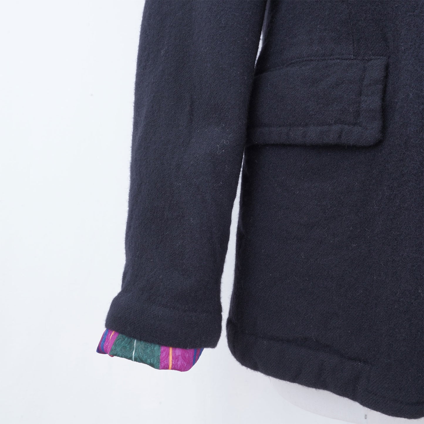 
                  
                    Boiled Wool 3-Button Jacket
                  
                