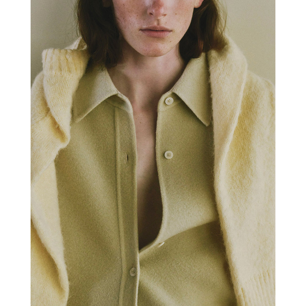 
                  
                    Wool Shirts Jacket-SAGE-
                  
                