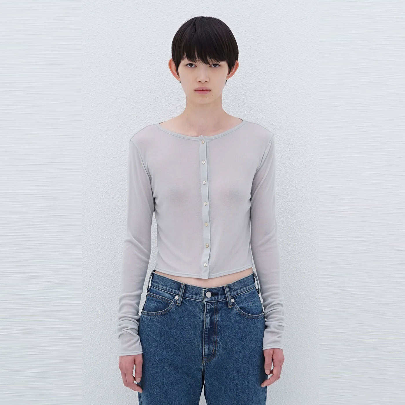 
                  
                    Cropped Cardigan-Cashmere Blend
                  
                