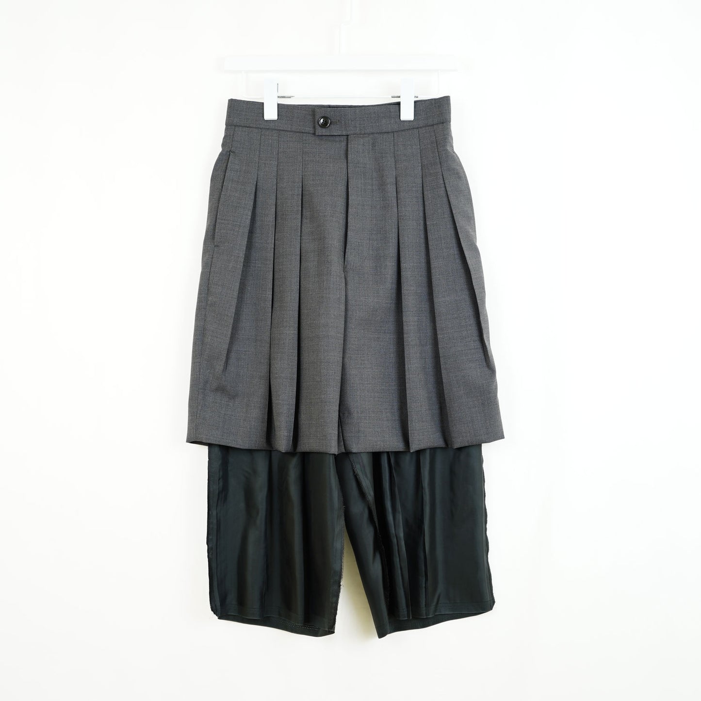 
                  
                    レイヤードパンツ-BLACK/BLACK-
                  
                