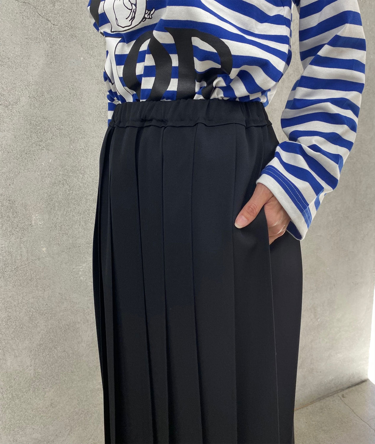 
                  
                    プリーツスカート-BLACK-
                  
                