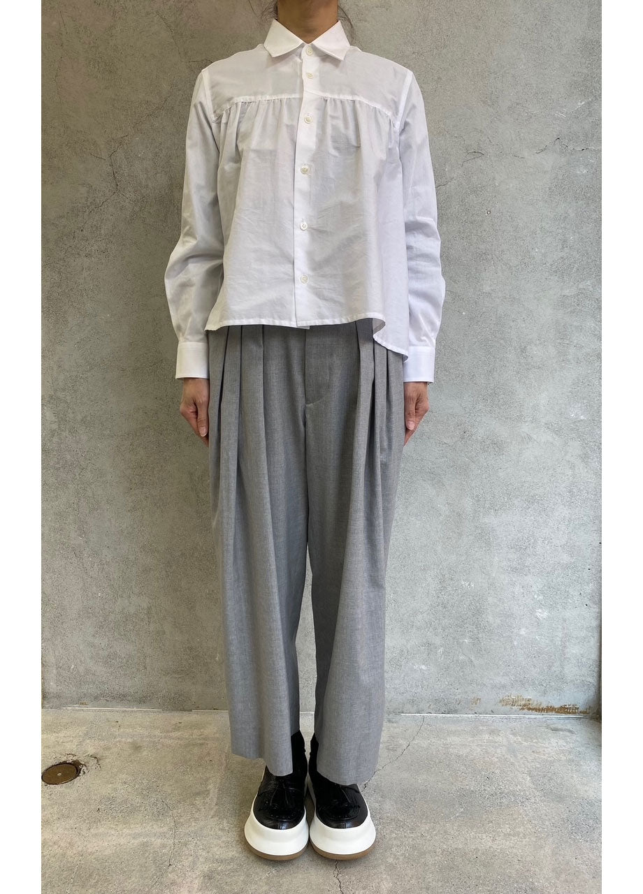 
                  
                    ウールトロタックワイドパンツ-BLACK-
                  
                